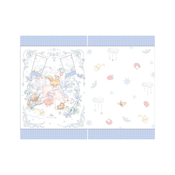 Παιδικός υπνόσακος με προστασία της κοιλιάς, στυλ καρτούν, ύφασμα πολυεστερικό κουβέρτα, βάρος 0.55–1.0 kg, γέμισμα: 230 g fleece + 200 g πλεκτό βαμβάκι, προσαρμόσιμο