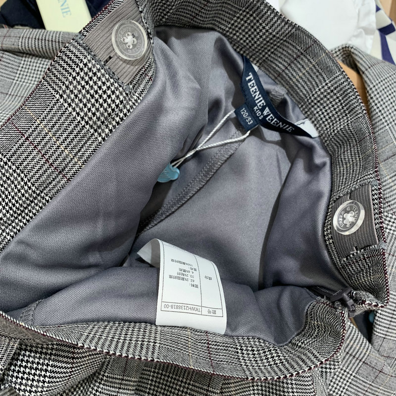 Fustă plisată pentru fete, stil coreean, poliester, pentru 3–8 ani, primăvară și toamnă