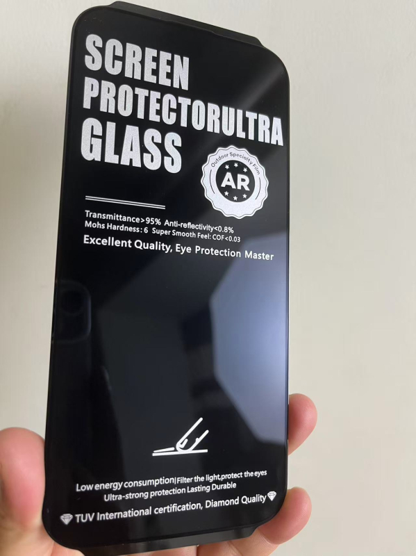 HBQ tvrdené sklo predný displej pre iPhone 14 Pro Max – anti-reflexné, ochrana displeja