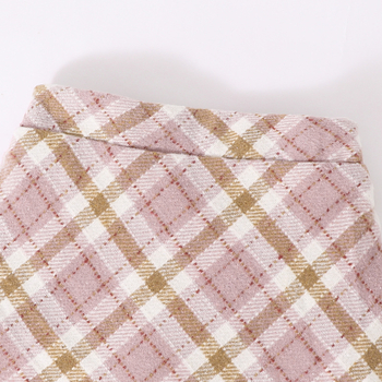 Fustă pentru fetițe, A-line, material din amestec de fibre, 90% poliester, căptușeală 91–99% poliester, pentru copii 3–8 ani