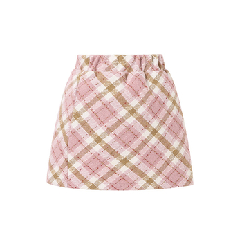 Fustă pentru fetițe, A-line, material din amestec de fibre, 90% poliester, căptușeală 91–99% poliester, pentru copii 3–8 ani