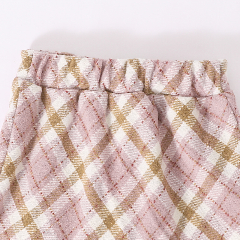 Fustă pentru fetițe, A-line, material din amestec de fibre, 90% poliester, căptușeală 91–99% poliester, pentru copii 3–8 ani