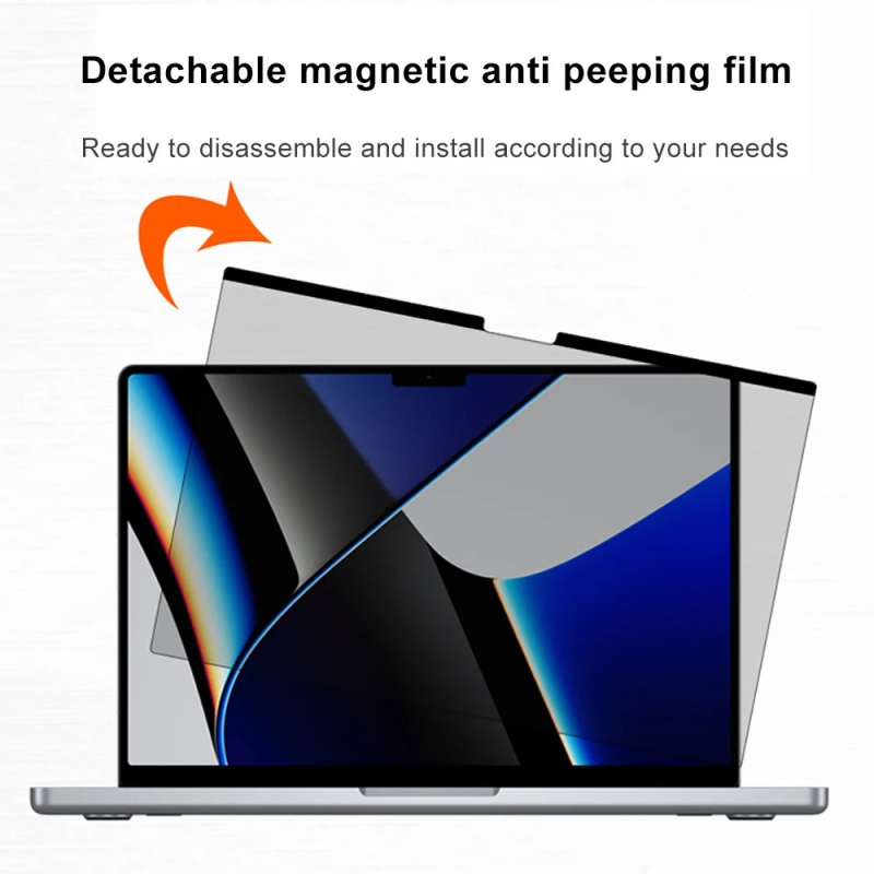Film magnetic de protecție a confidențialității pentru seria Apple Notebook, protecție împotriva luminii albastre, materiale importate din Germania