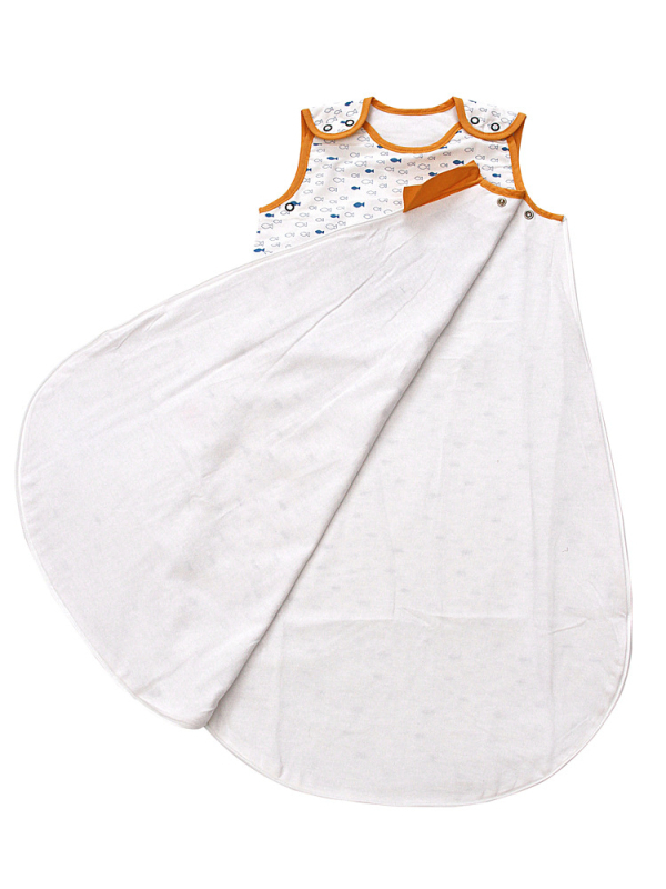 Sac de dormit pentru bebeluși, stil vestă, dublu strat, subțire, 95% bumbac material și căptușeală, absorbant de umiditate, pentru nou-născuți 0–1 ani, vară