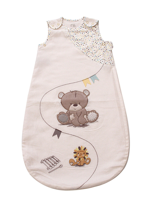 Sac de dormit pentru bebeluși, stil vestă, dublu strat, subțire, 95% bumbac material și căptușeală, absorbant de umiditate, pentru nou-născuți 0–1 ani, vară