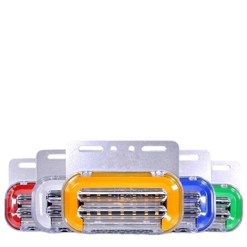 Lumină LED laterală pentru camion, cu iluminare a anvelopei, indicator de lățime și lumină de avertizare, 24V impermeabil