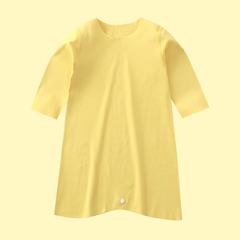 Детска пижама за спане, едно парче с дълги ръкави, топла домашна дреха; полиестер 95%, нормална дебелина, за деца 1–3 години (пролет/есен)