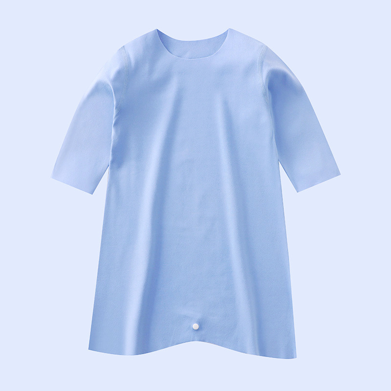 Детска пижама за спане, едно парче с дълги ръкави, топла домашна дреха; полиестер 95%, нормална дебелина, за деца 1–3 години (пролет/есен)