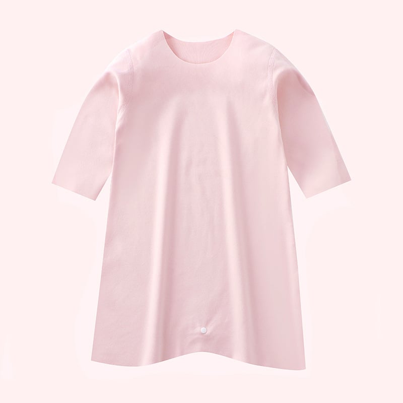 Детска пижама за спане, едно парче с дълги ръкави, топла домашна дреха; полиестер 95%, нормална дебелина, за деца 1–3 години (пролет/есен)