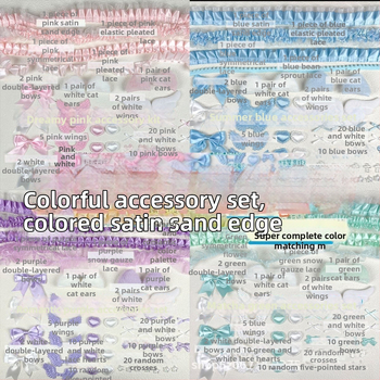 Accesorii DIY pentru bijuterii – Material textil, Încrustare, Design original, Origine Dongguan, Primăvara 2025