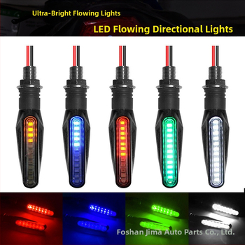 KAWAZONO Lumină LED semnalizare pentru motocicletă, 12V, ABS, Model 0116, universal pentru motociclete și vehicule electrice