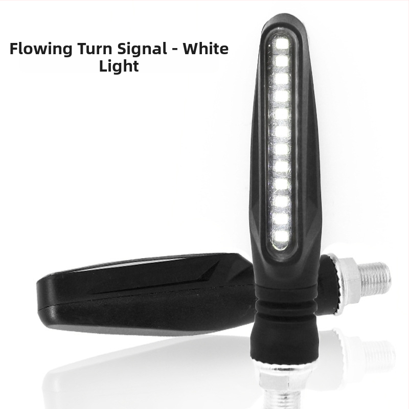 KAWAZONO Lumină LED semnalizare pentru motocicletă, 12V, ABS, Model 0116, universal pentru motociclete și vehicule electrice