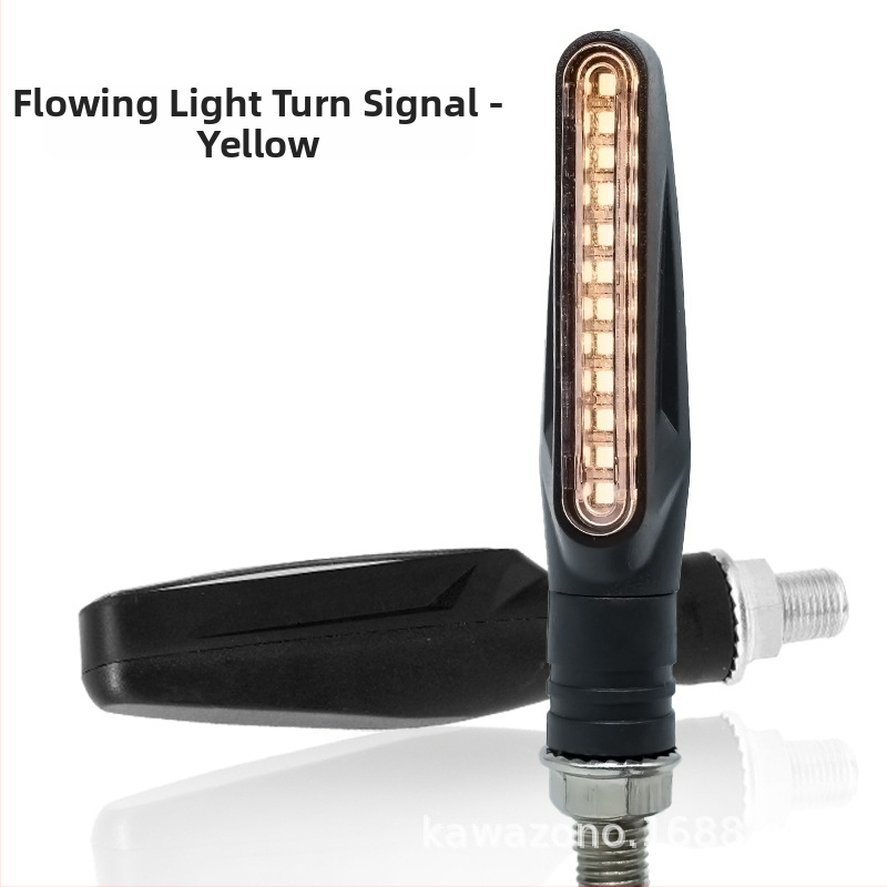 KAWAZONO Lumină LED semnalizare pentru motocicletă, 12V, ABS, Model 0116, universal pentru motociclete și vehicule electrice