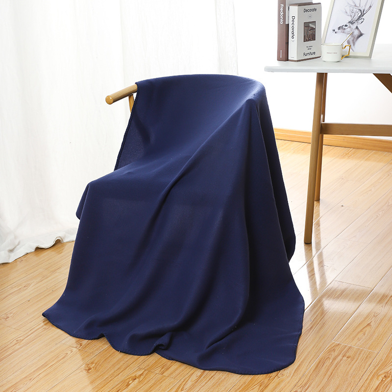 Longyao βελούδινη κουβέρτα, πολυεστερικό νήμα, άνοιξη-καλοκαίρι, μονόχρωμη, μοντέρνος μινιμαλισμός