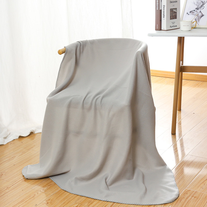 Longyao βελούδινη κουβέρτα, πολυεστερικό νήμα, άνοιξη-καλοκαίρι, μονόχρωμη, μοντέρνος μινιμαλισμός