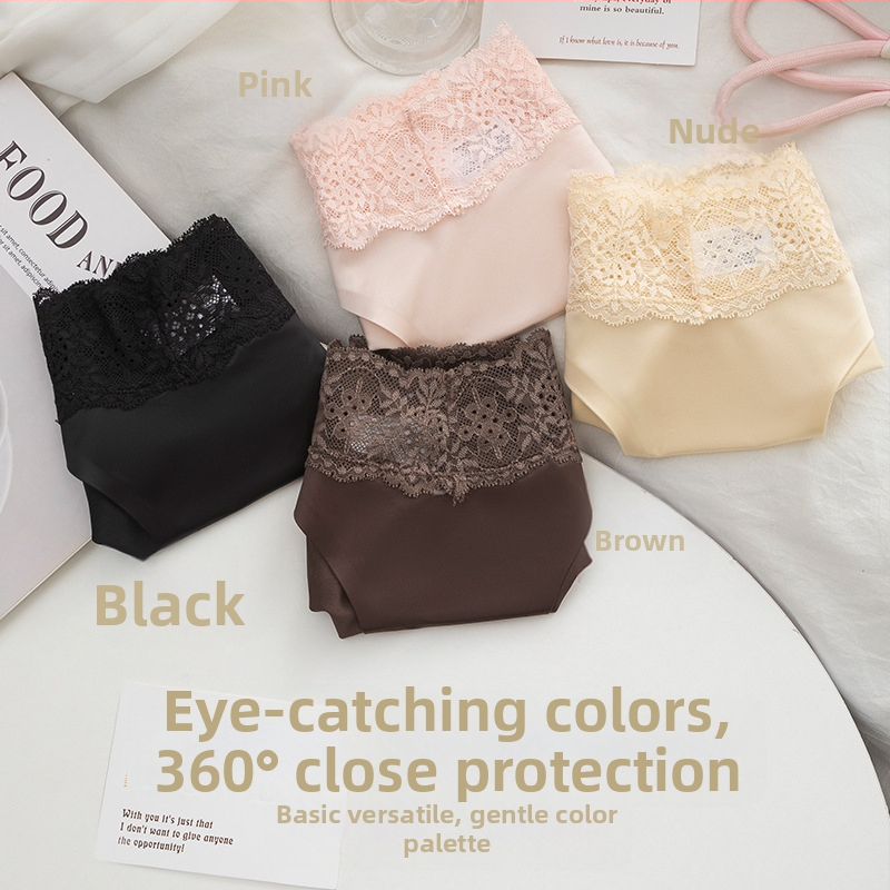 Γυναικείες εσώρουχα από δαντέλα με φλοράλ μοτίβο, κύριο ύφασμα νάιλον, επένδυση καβάλου από βαμβάκι, πλεκτή κατασκευή, ανυψωτικό αποτέλεσμα, διαπνοή και γρήγορο στέγνωμα