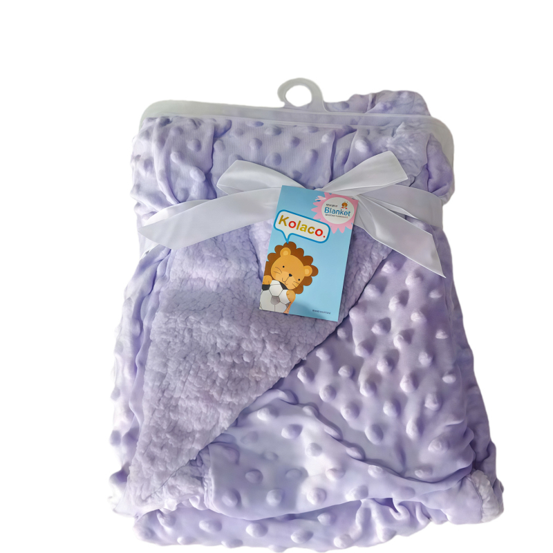 Dječja pliš deka od coral fleece, 300 g, jednobojna, za sve sezone, prilagodljiva
