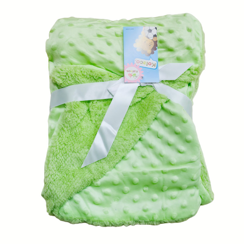 Dječja pliš deka od coral fleece, 300 g, jednobojna, za sve sezone, prilagodljiva