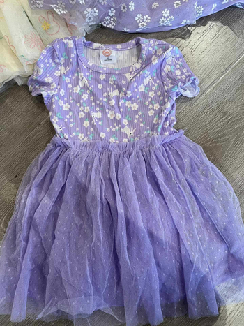 Pamutból készült lányoknak való ruha pliszézett szoknyával, 1–3 éveseknek, Guangdong eredetű