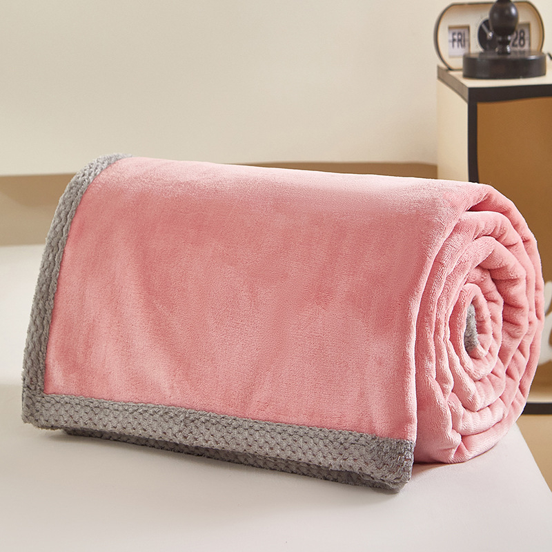 Poliester Coral Fleece deka – Debela za uredsku dremku i prekrivanje kauča, 500–800 g, za sve godišnje doba, moderni minimalistički stil, prilagodljivo