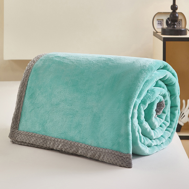Poliester Coral Fleece deka – Debela za uredsku dremku i prekrivanje kauča, 500–800 g, za sve godišnje doba, moderni minimalistički stil, prilagodljivo