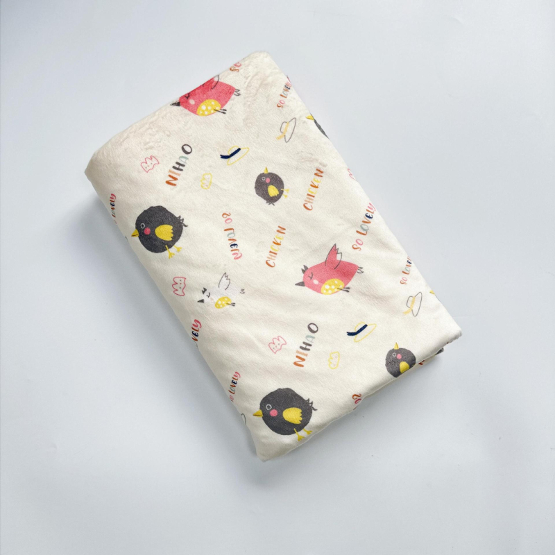 Beanie κουβέρτα με οπή προσώπου, βρεφική κουβέρτα για ύπνο, σχέδιο κινουμένων σχεδίων, κρυστάλλινο βελούρο, 300–500 g, κατάλληλο για όλο τον χρόνο