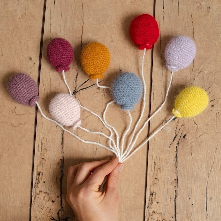 Also – Αξεσουάρ φωτογράφισης μωρού: πλεκτό φόντο-τοίχος με μπαλόνια, βαμβακερή κλωστή, 120 g, κατάλληλο για φωτογράφηση προϊόντων