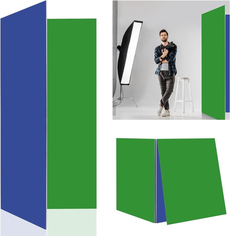 Pozadinski papir od kartona, sklopivi reflektor za fotografiju, proširivo na 200×200 cm, težina 4,6 kg