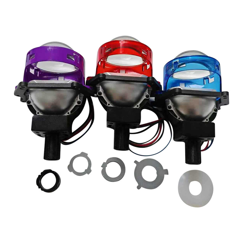 Auto far LED 55W, 12V, IP67, direktna leća, laserska LED dvostruka fokalna leća