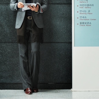 Ανδρικοί παντελόνες από λινό, ίσιο κόψιμο, επιχειρηματικό στυλ, χωρίς σιδέρωμα, διακοσμητικές ραφές quilt