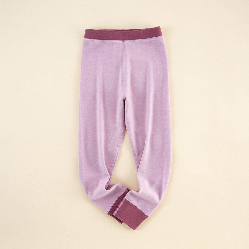 Kerti őszi–téli termo leggings, uniszex, belső melegítő, összetétel: 47,9% regenerált cellulóz, 44,1% akril, 8% elasztán, 3–8 év