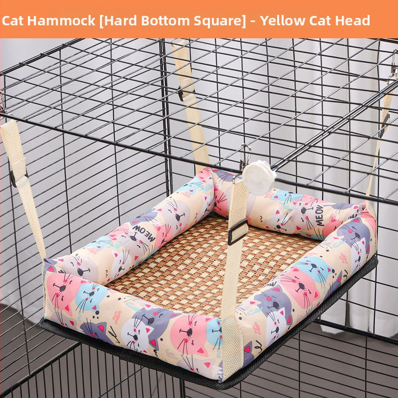 Γάτα κρεμαστό χαμάκ-φωλιά από ύφασμα – μάρκα Ruyi bear, κατάλληλο για γάτες, φωλιά κατοικίδιων