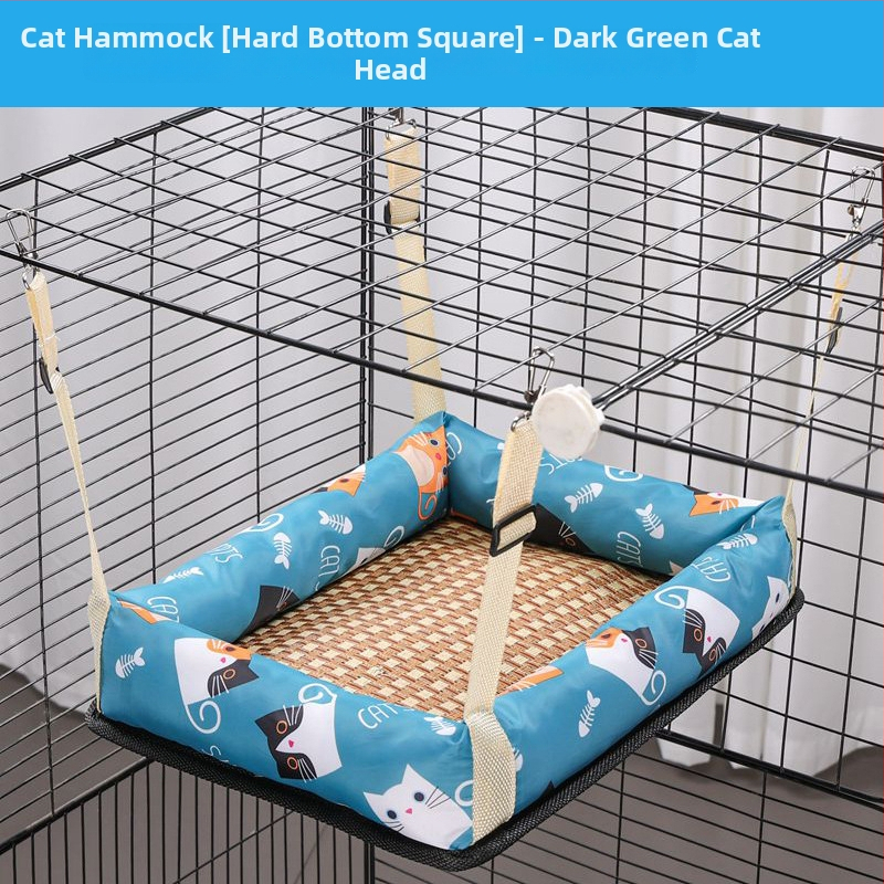 Γάτα κρεμαστό χαμάκ-φωλιά από ύφασμα – μάρκα Ruyi bear, κατάλληλο για γάτες, φωλιά κατοικίδιων
