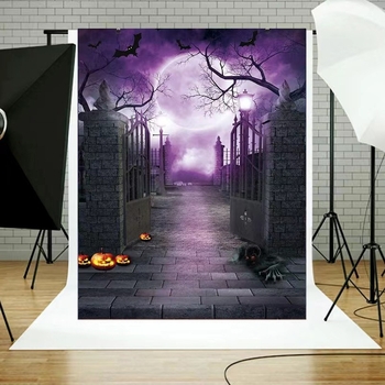 Youge pozadina za fotografiju – vinil pozadina, 3D Halloween tema bundeva, za fotografiranje proizvoda, težina 340 g