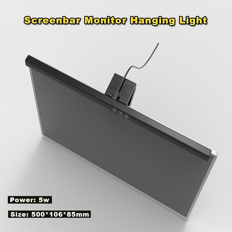LED stolna lampica s asimetričnom njegom očiju, podesiva svjetlost, niska plava svjetlost, USB napajanje, dodirno upravljanje