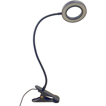 LED clip-on stolna lampa za zaštitu očiju, za učenje i čitanje, tetoviranje i njegu noktiju, rasvjeta za selfie, povećalo — USB napajanje, kućište od aluminijske legure, tijelo od aluminija+PC