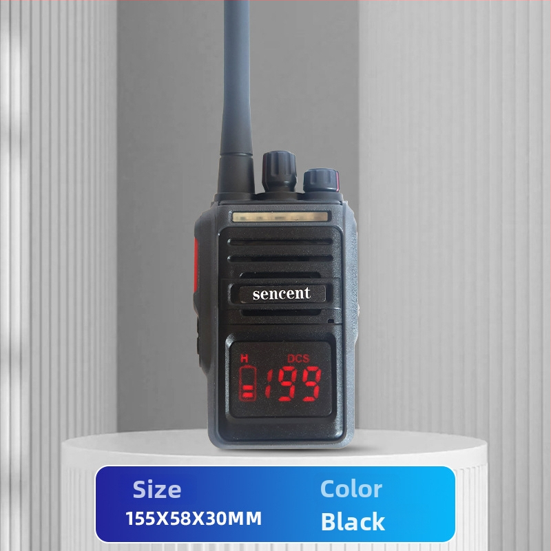 IP68 vodootporni walkie-talkie visoke snage, 12W izlazna snaga, 128 kanala, domet 10–50 km, zaslon