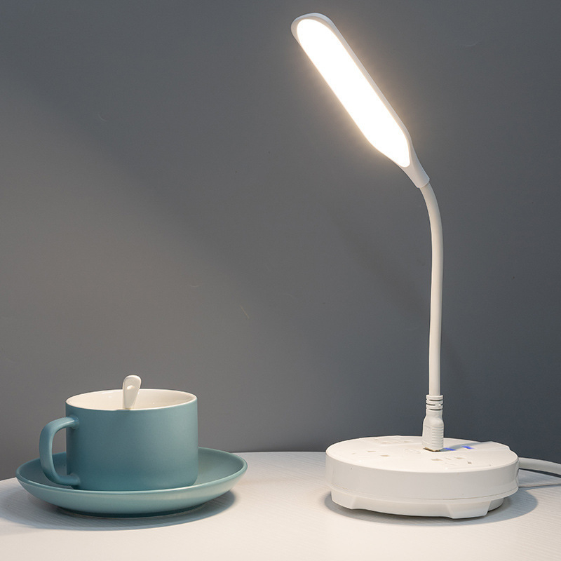 Stolna LED lampa za zaštitu očiju, punjiva i USB napajanje, pogodna za studentske domove i spavaće sobe, svjetiljka za čitanje i noćno svjetlo