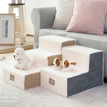 Лестница за домашни любимци за кучета и котки — платнена конструкция; Joyful-Melody марка; гнездо за кучета.