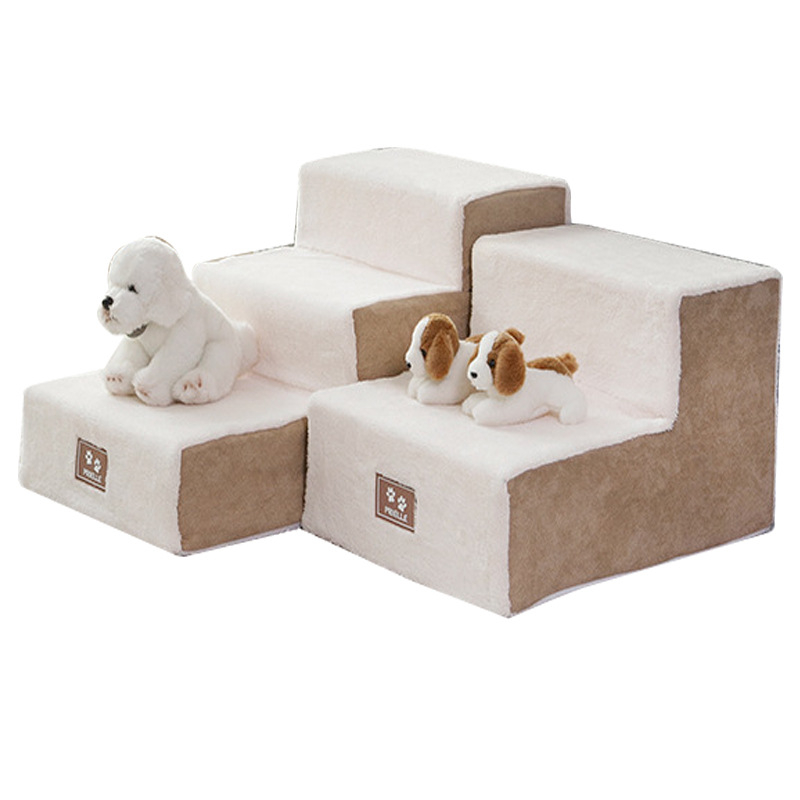 Лестница за домашни любимци за кучета и котки — платнена конструкция; Joyful-Melody марка; гнездо за кучета.