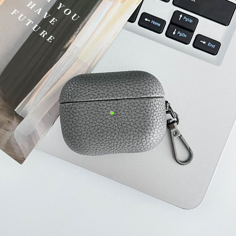 Lychee mintás AirPods tok Apple AirPods (1/2) – műbőr, univerzális illeszkedés, textil kivitelezés