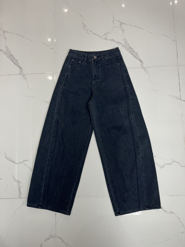 Traperice od pamuka s visokim strukom, široki kroj, debeli velur završni sloj, casual stil