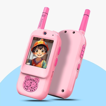 Παιδικό ασύρματο με βίντεο-ιντερκομ και κάμερα, 3η Γενιά, εμβέλεια έως 1,5 χλμ, οθόνη