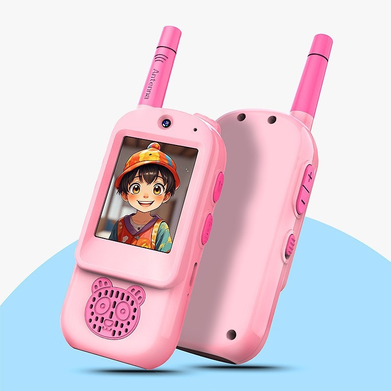 Παιδικό ασύρματο με βίντεο-ιντερκομ και κάμερα, 3η Γενιά, εμβέλεια έως 1,5 χλμ, οθόνη