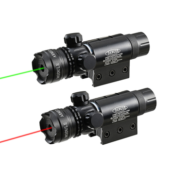 Πράσινο λέιζερ σκοπευτικό με χαμηλό προφίλ σφιγκτήρα σωλήνα, αντισεισμικό, ρύθμιση σε δύο άξονες