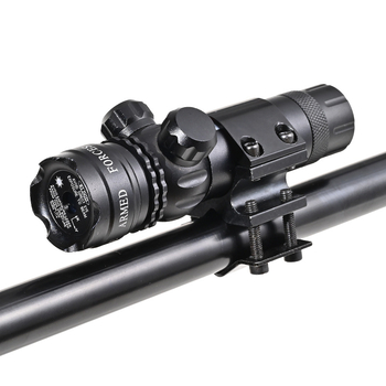 Πράσινο λέιζερ σκοπευτικό με χαμηλό προφίλ σφιγκτήρα σωλήνα, αντισεισμικό, ρύθμιση σε δύο άξονες