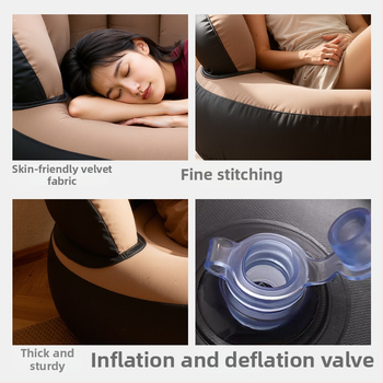 PVC-ből készült egyszemélyes felfújható kanapé otthonra, irodába és kültérre; hordozható; alkalmas csecsemőknek, gyerekeknek és felnőtteknek; tömege 900 g