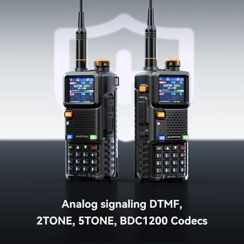 Baofeng UV-5RH PRO radioreceptor portabil cu poziționare GPS, încărcare Type-C, 10W putere, 640 canale, afișaj încorporat