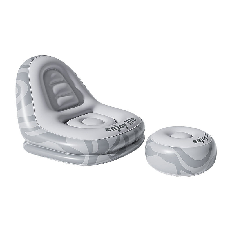 Kültéri felfújható kanapé - környezetbarát PVC, 30 Denier, 1,55 kg, testreszabható kempinghez