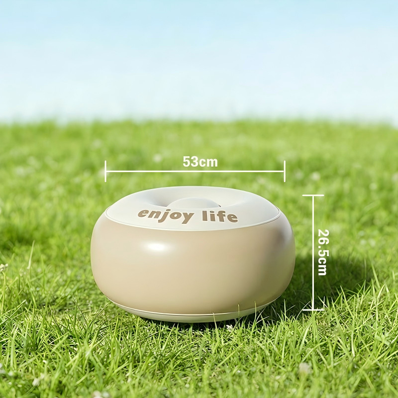 Kültéri felfújható kanapé - környezetbarát PVC, 30 Denier, 1,55 kg, testreszabható kempinghez